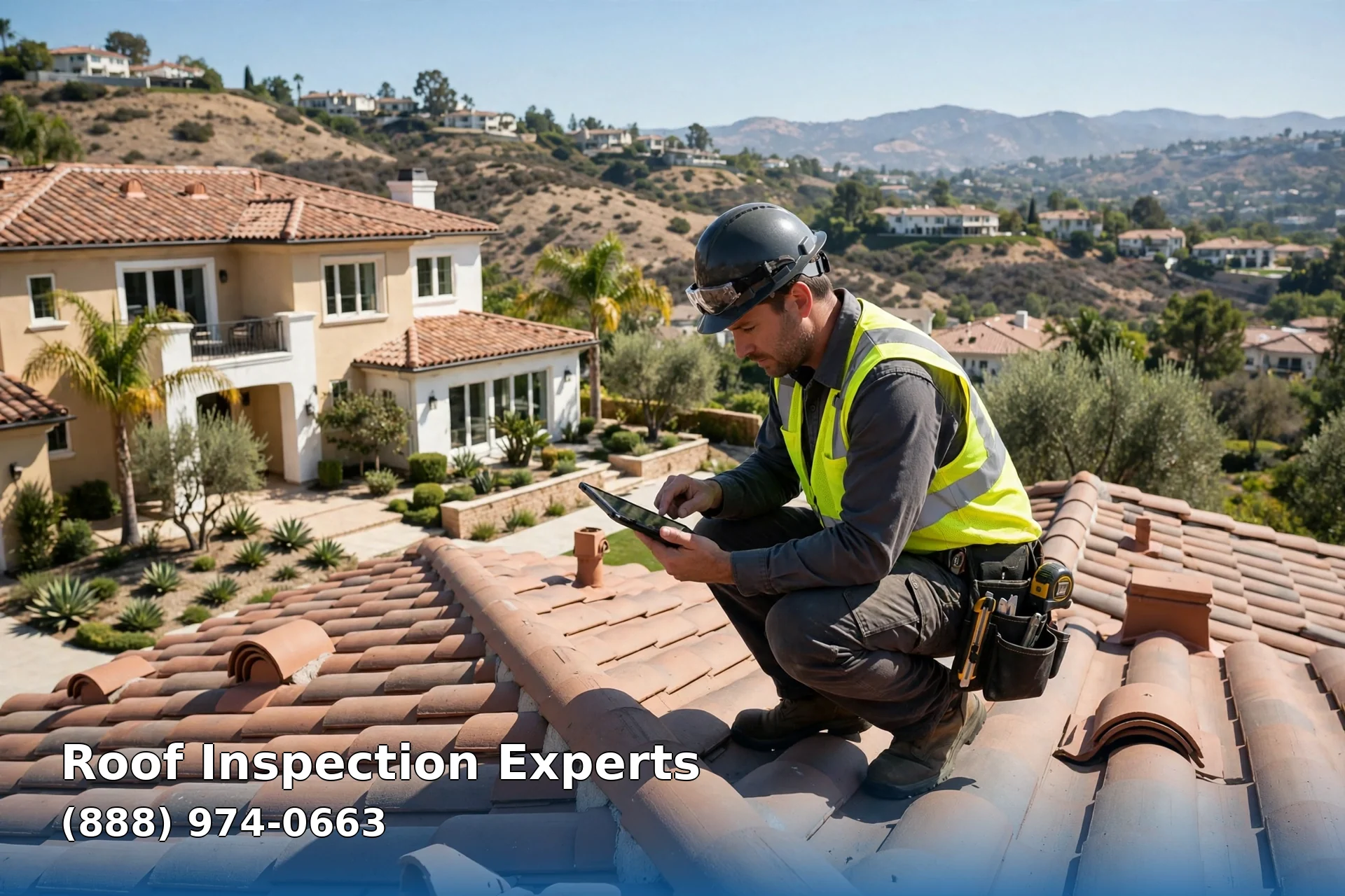 Roof Inspection in Diamond Bar, CA ā Roof Inspection Experts at work